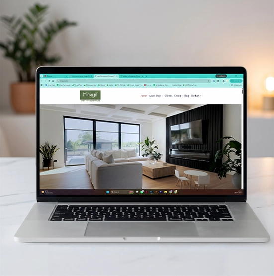 Real Estate Developer - Image of minayil group website
